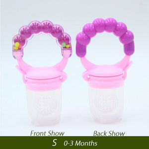 Baby Pacifiers Kids Fruit Feeder Nipples Feeding Safe