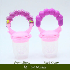 Baby Pacifiers Kids Fruit Feeder Nipples Feeding Safe