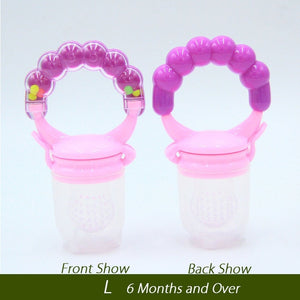 Baby Pacifiers Kids Fruit Feeder Nipples Feeding Safe