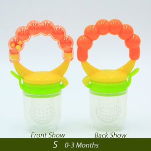 Baby Pacifiers Kids Fruit Feeder Nipples Feeding Safe