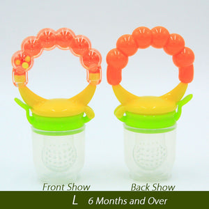 Baby Pacifiers Kids Fruit Feeder Nipples Feeding Safe