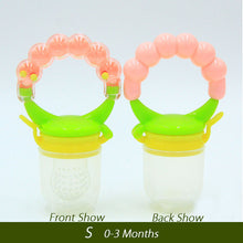 Load image into Gallery viewer, Baby Pacifiers Kids Fruit Feeder Nipples Feeding Safe