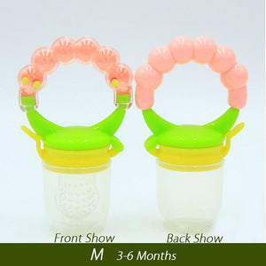 Baby Pacifiers Kids Fruit Feeder Nipples Feeding Safe