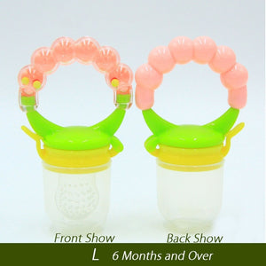Baby Pacifiers Kids Fruit Feeder Nipples Feeding Safe