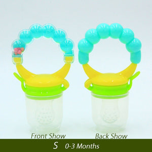Baby Pacifiers Kids Fruit Feeder Nipples Feeding Safe